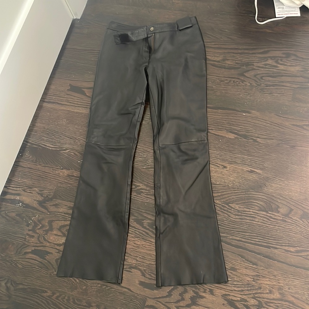 leather wear gipsy ; leather pants
